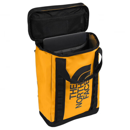 North Face ExporeFuseBox26L С казуальное спортивное логотип логотип переработанный рюкзак с полиэфиром большого размера мужчины и женщины Тот же стиль Summit Gold Black