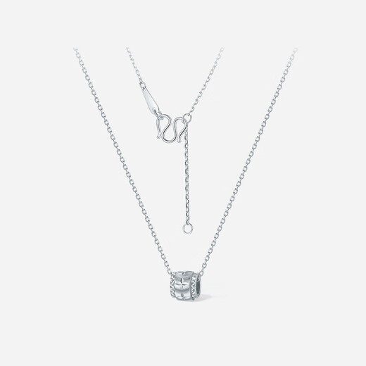 Saturday Fortune PT950 platinum necklace platinum pendant Passepartout birthday gift B0622031 about 4.69g 40+5cm