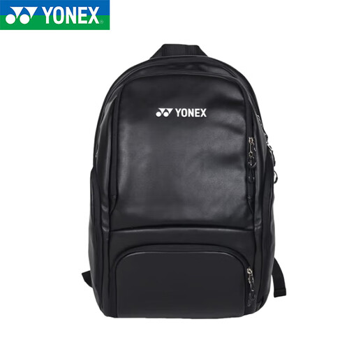 YONEX尤尼克斯双肩羽毛球包 独立鞋仓 男女款 收纳球包 单肩斜挎包书包 BA346CR 黑 双肩包