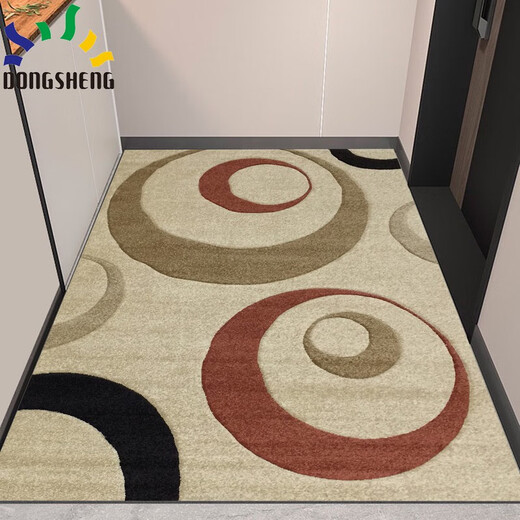 Eingangstür Bodenmatten, Eingangstürmatten, Eingangstürmatten, leichte Luxus -Eingangsfußmatten, Tür geschnittene Teppiche Mickey 4882 J 1 Stück 80x120 cm