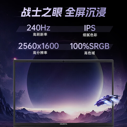 Colorful Hidden Star P16 Pro 13th Generation Core i9 [National Subsidy 20%] 16-inch Gaming Laptop (i9-13900HX 32G 1T RTX5070Ti)