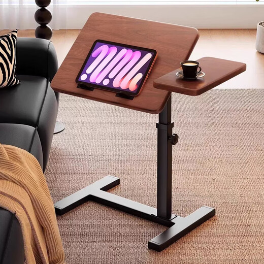 Yulin Computer Desk Lifting Side Table Bed Table Study Table Desk Movable Small Table YLZ12 Lifting Bedside Table - Desktop Reversible