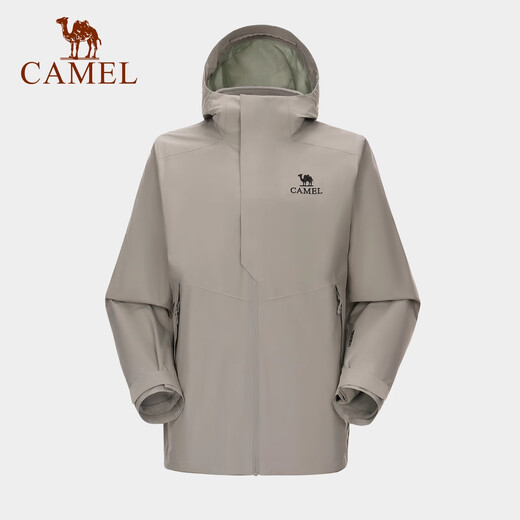 Camel (Camel) King Kaijia X Gold Label Shock Clothing Men's Toray Toray Desgastado al aire libre Jacket de montañismo impermeable