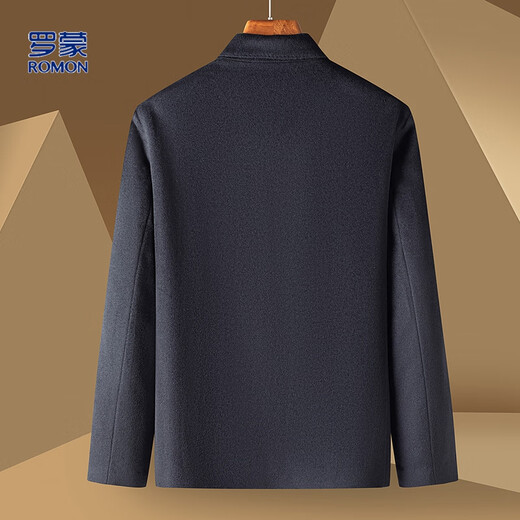 Romon 100% wool classic business wool jacket men's simple old cadre men's jacket jacket