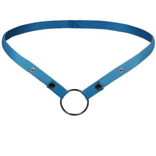 Men's lock ring underwear, lift ring thong for men, CB fixed belt ring, removable elastic belt ring for men, purple L