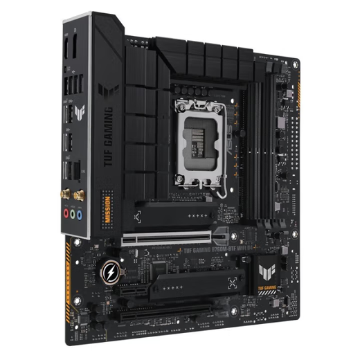 华硕TUF GAMING B760M-BTF WIFI 影袭者主板 支持 12代/13代/14代CPU  TUF B760M-BTF WIFI D4 背插