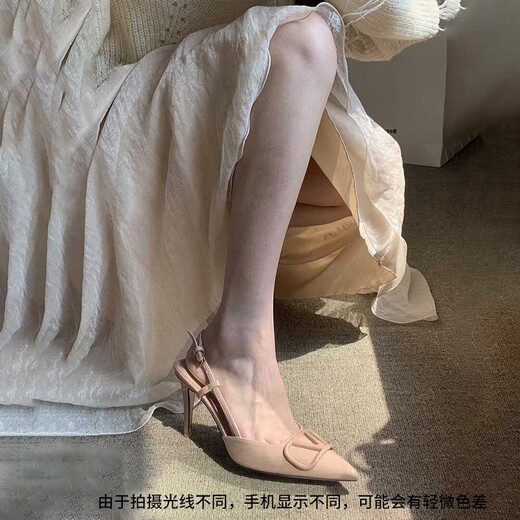 Feiyao 6cm nackt hochheelierte Sandalen für Frauen. Sommerhochzeitsschuhe sind nicht leicht zu müde mit Röcken. High-End- und elegante 38 mit hohem Hubheeled Sandalen nackte 6 cm