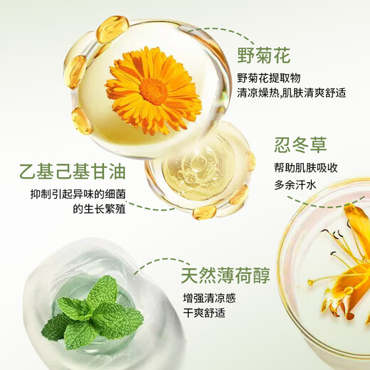 Tongrentang (TRT) adult prickly heat powder talcum powder for men and women, private drying, anti-itching, prickly heat prevention, cooling and comfortable, with powder puff