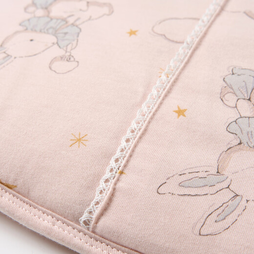 Tongtai Baby Blanket Newborn Thickened Pure Cotton Blanket Newborn Baby Anti-Shock Blanket Pink 100*100cm