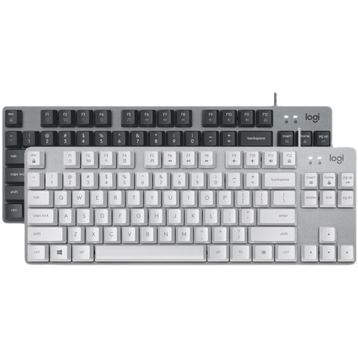 Logitech K835K845 Wired Mechanical Keyboard Grüne schwarze Teewelle 84 Taste E-Sports-Computer-Büro Peripherieal Auspacken K845 Teewelle Original-Auspackengarantie 1 Jahr Keine X X X Offiziellen Standard