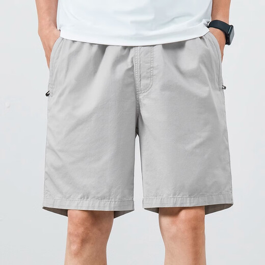 皮尔卡丹短裤男款2025夏季纯棉宽松潮流短裤男士中裤大码宽松休闲五分裤 9215深蓝 M 【90-115斤】