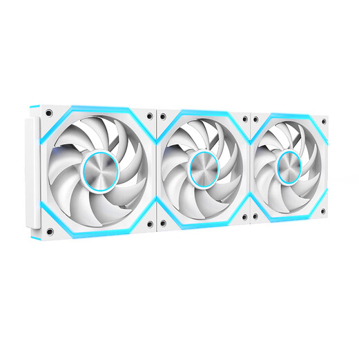 AMD eSports host DIY trendy personalized custom desktop computer assembly machine ARGB Shenguang synchronous fan ARGB interstellar building block fan*3 white