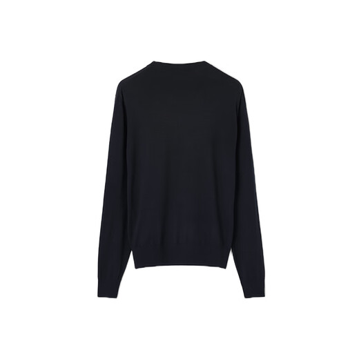 Loro Piana/Nuoyou Pianya LP Damenpullover Wolle Mischung Jersey Langarmed Pullover Basis-Hemd 2025 NEUER STYLE NAVY 36