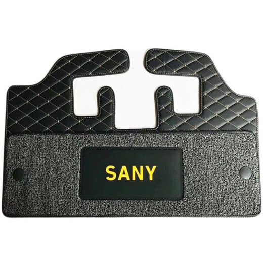 语森忆三一挖掘机脚垫SY5560C135-9215-10285H365-8驾驶室地板胶毯 三一245H/365H/485H红色