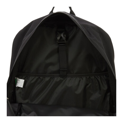 Das Nordgesicht einfache und vielseitige Marke Sticked Logo Nylon Rucksack für Männer und Frauen, Paare, Schwarz schwarz