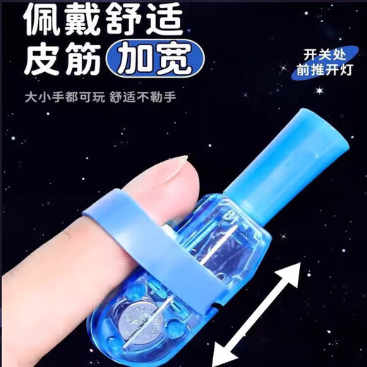 New Nezha Ultraman LED Projector Lamp Finger Cartoon Children Fun Luminous Toy Multi-Picture Ring Setup Nezha Model 1 Pack Randomly Send Patterns