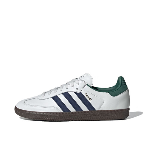 阿迪达斯 （adidas）/ Samba OG 德训鞋女士新款白绿蓝休闲板鞋 IH4882 白色IH4882 （正品现货） 44