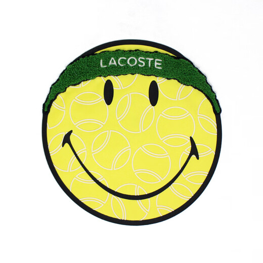 LACOSTE 男女同款23秋季新款纯色笑脸短袖T恤纯棉舒适| TH9227-98-70V_米色 XS 2_