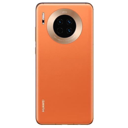 T is suitable for Huawei mate30 original back cover glass mt30pro mobile phone battery cover rear screen back shell back shell original mate30 Danxia Orange after-sales original back cover