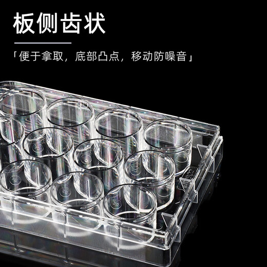 Rongma Corning TC Surface Cell Culture Plate enzyme Plaque d'étiquette 6 puits 12 puits 24 puits 48 puits 96 Wells Sélection du fond plat Corning 3524 24 puits Plaque de culture cellulaire
