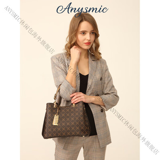 Anymic Bag Bag Women's Luxury Bag Bag Bag Bag Women's 2025 NUEVA Fashion One-Ho-Ho-Ho-Ho-Ho-Ho-Ho-House Diagonal Slide Bag Women's Bronze