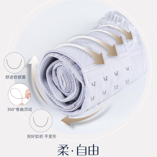 奥丝蓝黛内衣文胸调整型收副乳上托女胖mm薄大胸显小全罩杯背心款5010 大红 80C (90)