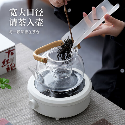 Tea edge boiling teapot electric ceramic stove tea boiler kettle tea stove health pot can be heated induction cooker household stove tea set