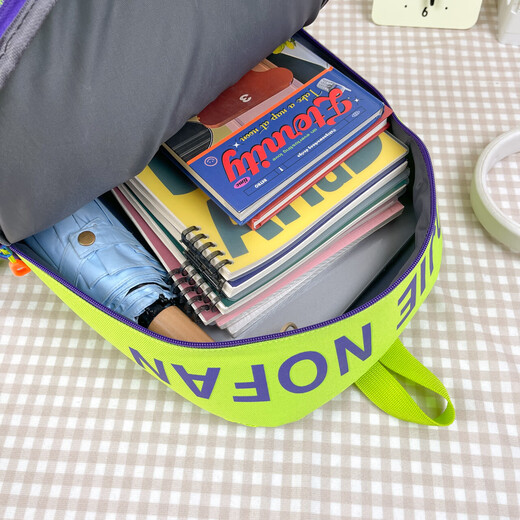 Backpack ladies backpack new Korean style fashion Oxford cloth waterproof junior high school students primary school bag dark green (no pendant) TJ936