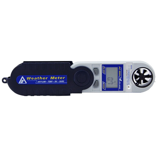 
Anemometer Digital Display High Accuracy Anemometer Air Volume Meter Pipe Outlet Air Conditioner Temperature and Air Speed ​​Tester AZ9871 Print Recording Type