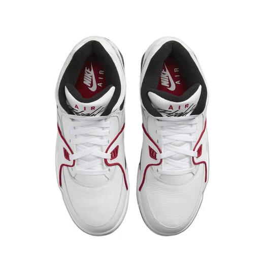 耐克（NIKE）Air Flight 89白红 耐磨中帮 复古运动篮球鞋FD9928-101男女同款 CW2616-101 T仓 现货秒发 39