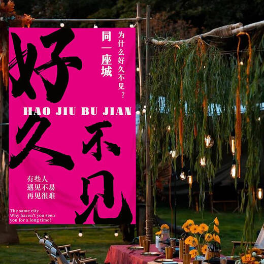 Yonghuan Enregistrement en plein air atmosphère de camping en tissu décoratif chambre à manger fond de salle à manger en tissu mural brosse