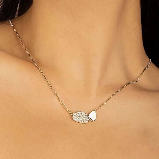 APM Monaco new product Galet adjustable necklace gold fashion sparkling design jewelry gift sweater chain gold