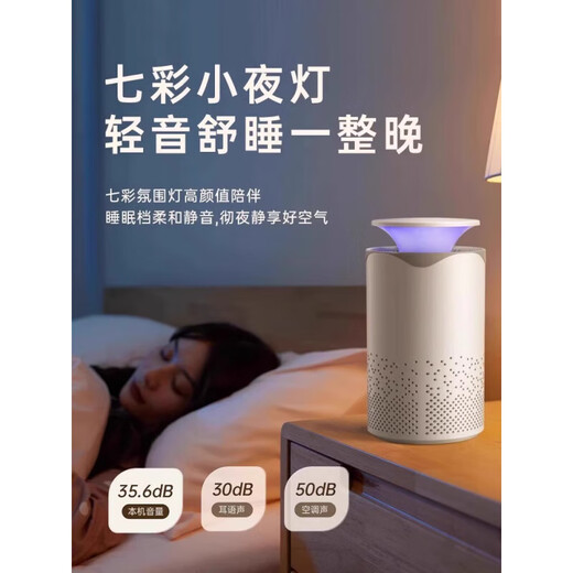 Xiaomi Pot Ber Luftreiniger Staub und Geruchsentfernung Haushalt Formaldehyd Desktop Kleines Deodorant Rauchgeruch Pet Cat Hair Negative Ionreiniger 3879 Verbessertes Modell [100 m Großflächenreinigung und Entfernung von Formaldehyd