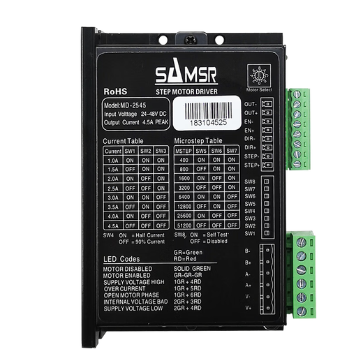 Yue Changsheng Japan Shanshe two-phase 42/57/86 stepper motor driver MD-2545/2778 DC motor controller MD-2778