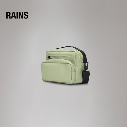 
Rains one-shoulder crossbody bag men and women sports bag cycling shoulder bag waist bag Cargo Box Bag W3/14110 Black
