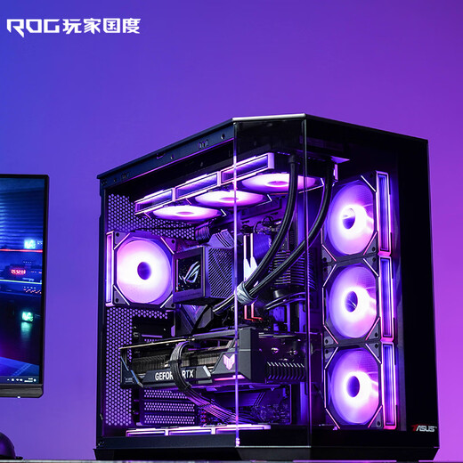 ASUS (ASUS) RTX5080 Host RTX5070TI Host i9 14900kf RTX5090D Host Rog Family Bucket Black Myth Juego Subsidio Conjunto de escritorio Máquina entera I7 14700KF+RTX5080 丨 5