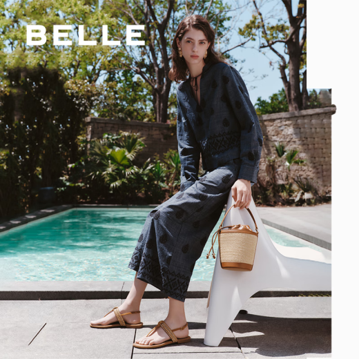 Bolle Gift Bag Bag Women's Bols 25 Summer Shoping Mall mismo empalmante casual tejido de enlace de mano 9717dbx5 marrón F