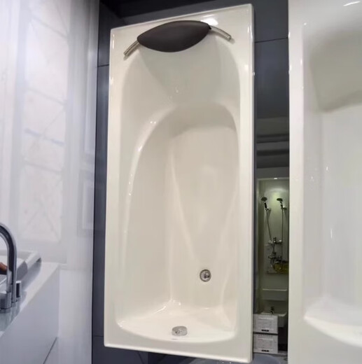 Kohler (Kohler) Kohler Concubine Badewanne K-11301T-0 Regana 1,7 m eingebaute Acrylbadewanne mit Badkissen K-11301T-0 1,7m