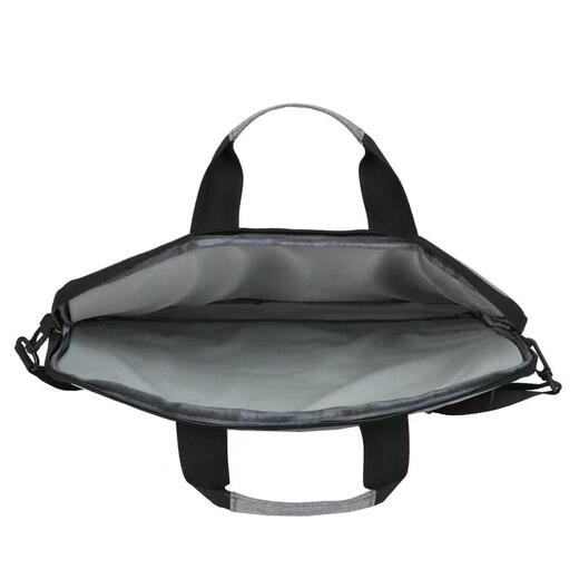 Yaying laptop bag portable 16-inch briefcase water-repellent business shoulder cross-body backpack gray 16 inches