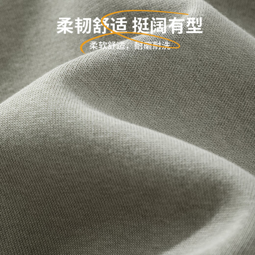 JEEP heavyweight sweatshirt men's spring high-end half-zip stand-up collar long-sleeved t-shirt business middle-aged loose jacket