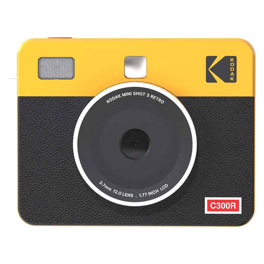 Kodak MiniShot3 Retro instant camera, one-time imaging camera, retro, portable travel photo printing, holiday gift, wedding and birthday gift