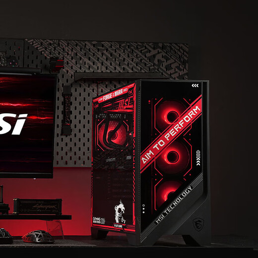 Evil Hand water-cooled AMD host Ryzen 7 7800X3D/RTX5080 Fearless Contract Delta CSGO live e-sports game desktop assembly computer host DIY assembly machine 7800X3D + MSI RTX5060 + 32G