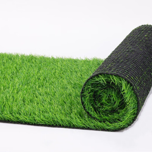 Qingya simulated lawn carpet, artificial green balcony decoration mat, artificial outdoor kindergarten plastic fake turf floor mat, customized size, contact customer service, double-layer encryption and thickening