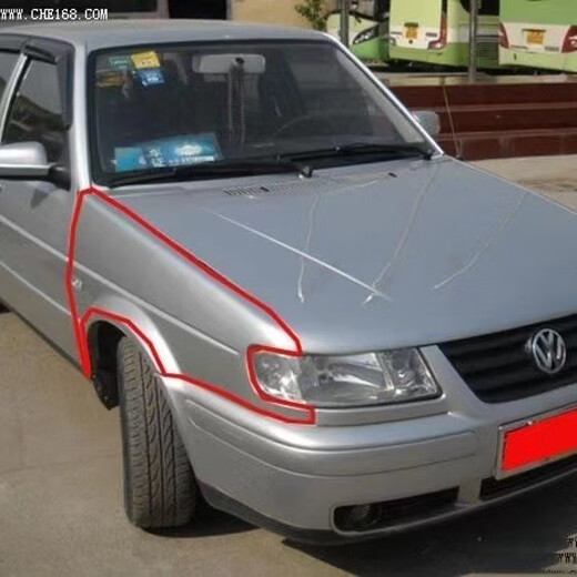 Benbang eignet sich für Volkswagen 04-1213-1517-19 Jetta Leaf Board Fender Jetta Leaf Board mit Farbe 04-09 Hauptfahrer Linksnotizfarbe