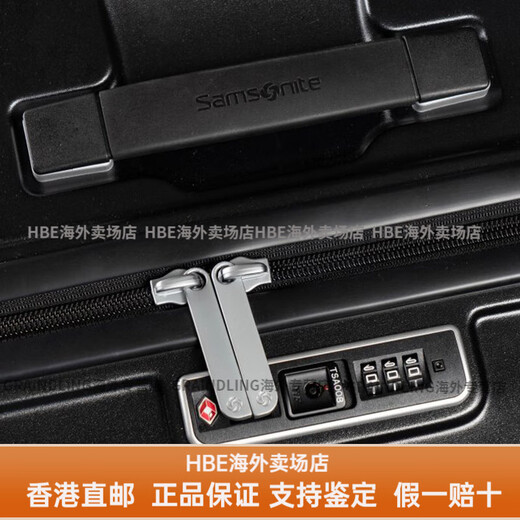 新秀丽HJ1旅行箱28比例宽拉杆大容量行李箱2628英寸TRUNK万向轮 象牙白-赠原装箱套 1英寸