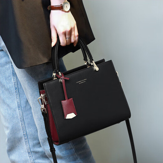 Citicity Luxury Sac Bag Femme Gift Handsbag grande capacité 2025 Nouveau sac de seau à corps croisé à la mode et polyvalent Black (Boîte-cadeau exquise)