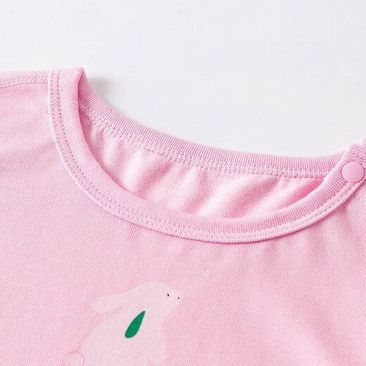 minibala [plant core] children's pure cotton home clothes for babies, boys and girls autumn clothes, breathable pajamas and pants