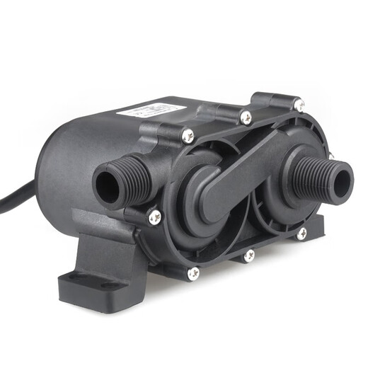 12V/24V微型直流无刷高扬程家用热水循环泵耐酸碱DC55JE DC55JE-12240内置调速(带保护)