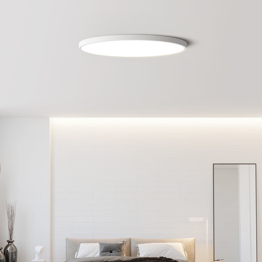 La luz del techo del dormitorio de protección para los ojos de Jiangong Full Spectrum 2025 NUEVA habitación principal de la habitación principal Reducking Zhongshan Lampa 1W Spectrum Full RA9740cm conectado a Mijia AP