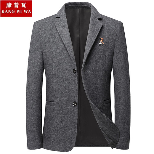 NJSKAKW西装男中青年男士小西服上衣春秋季西装休闲外套修身格子单便西薄 866千鸟格-黑白格 XL 180/96A 建议130-150斤